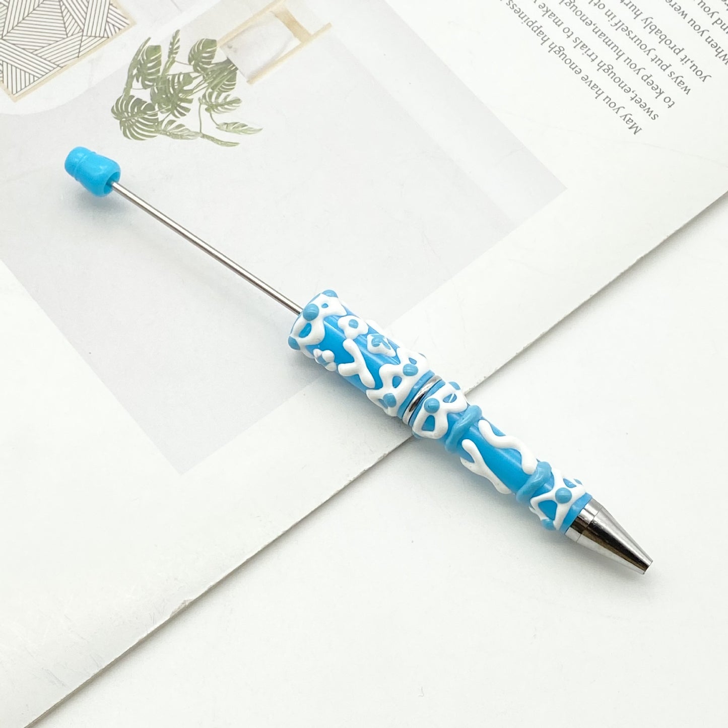 Cream Glue Hand-Drawn Beadble Pen