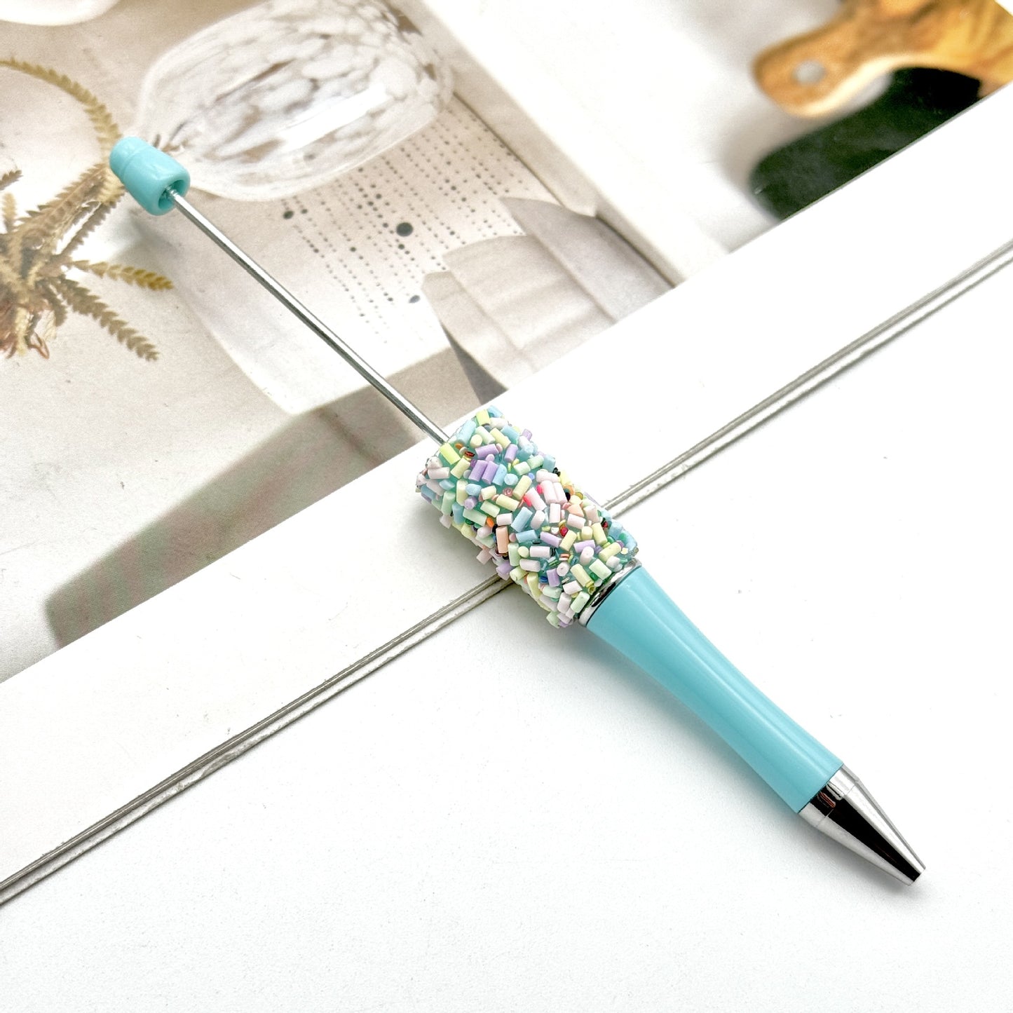 Candy Bead Decorative Beadble Pen