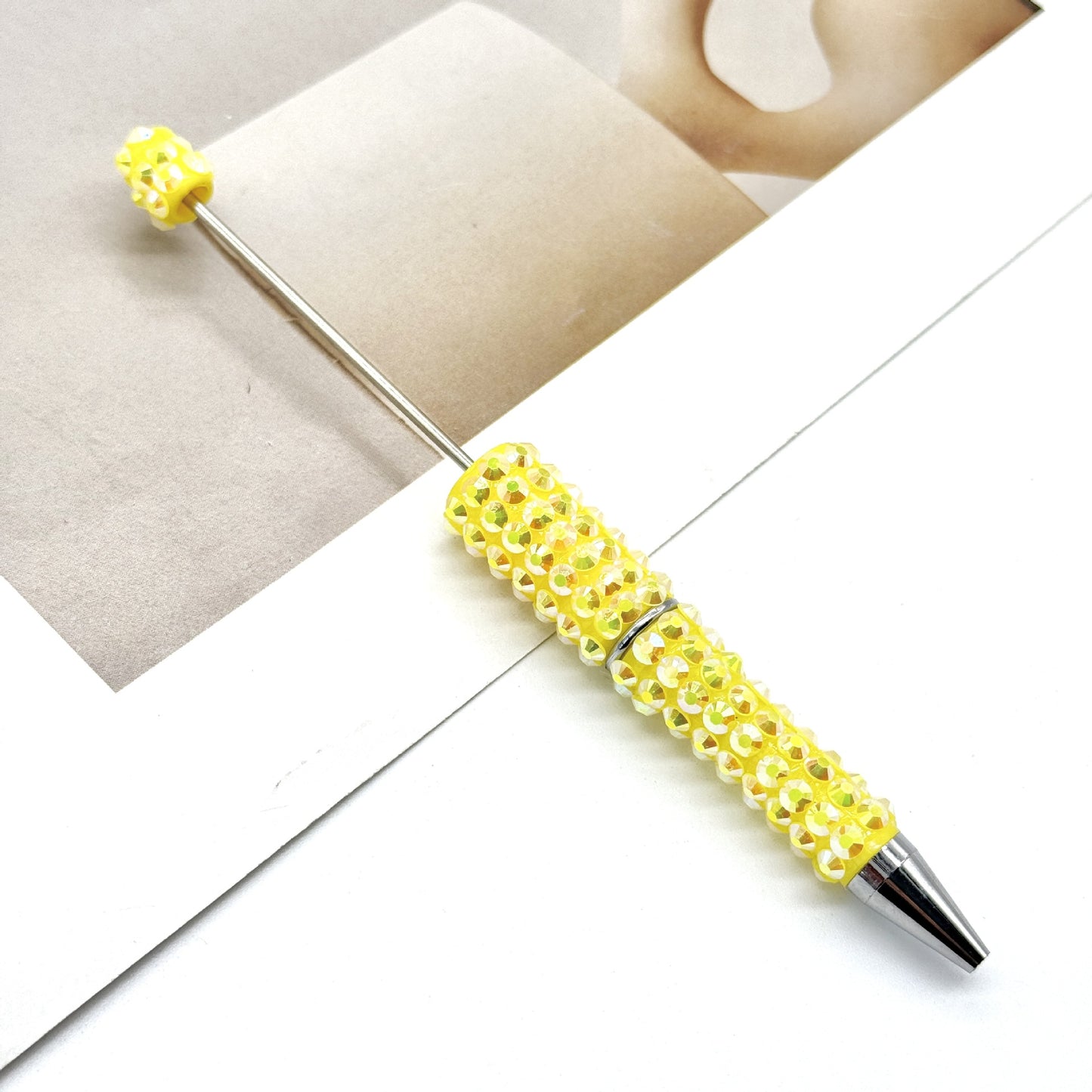Diamond-Studded Full-Diamond Beaded Pen