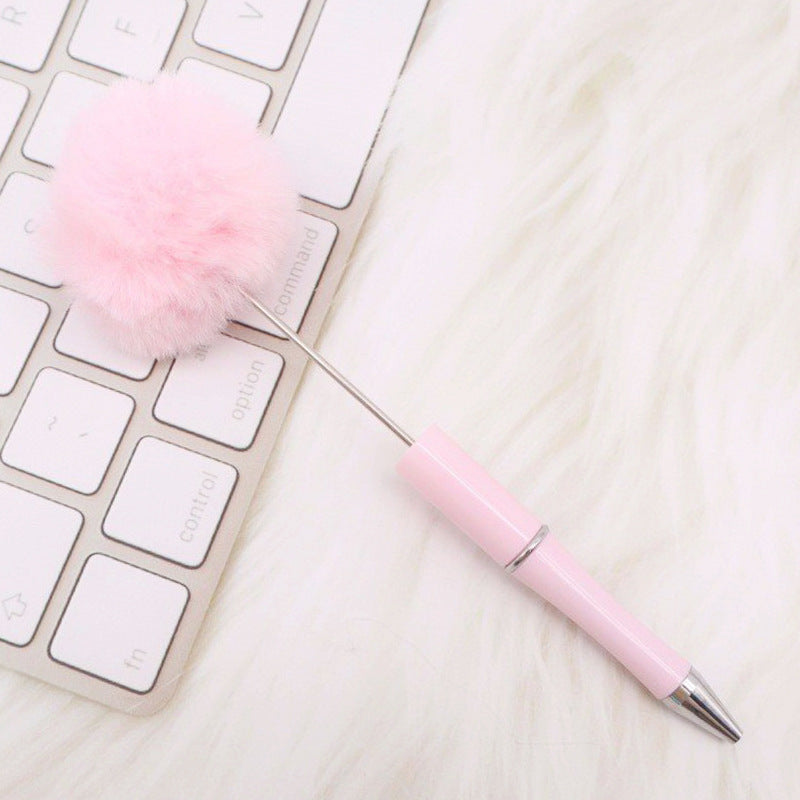 Plush Pom Pom Beadble Pen