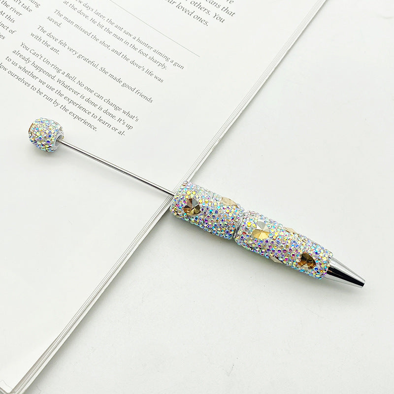 Heart-Shaped Full Diamond Beadble Pen
