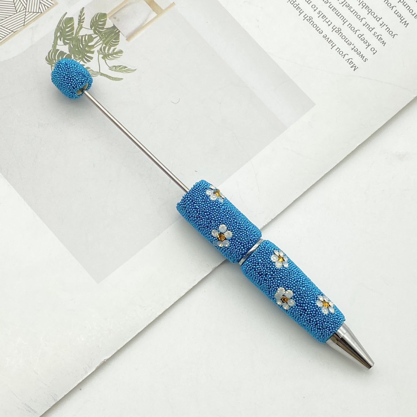 Daisy-patterned Beadble Pen