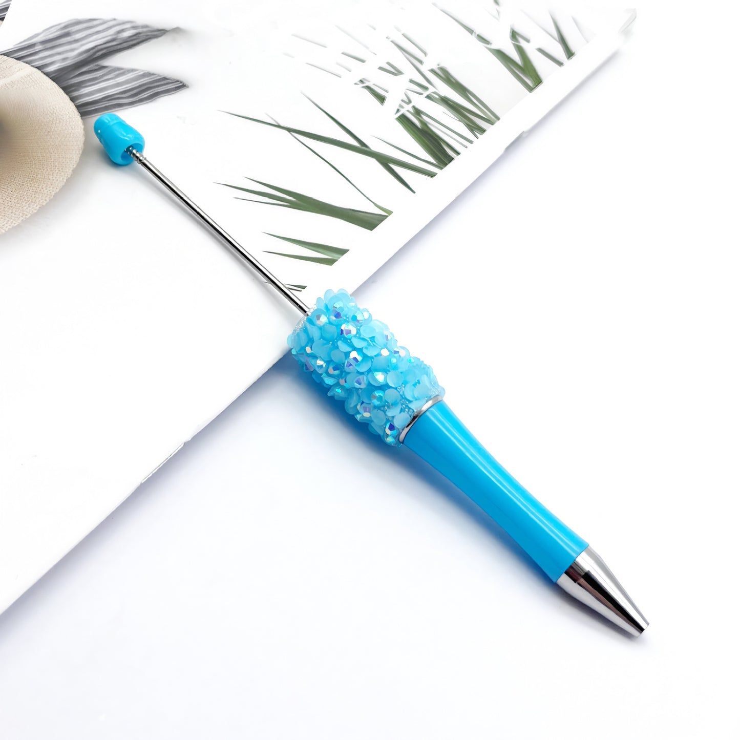 Petal Sequined Beaded Pen