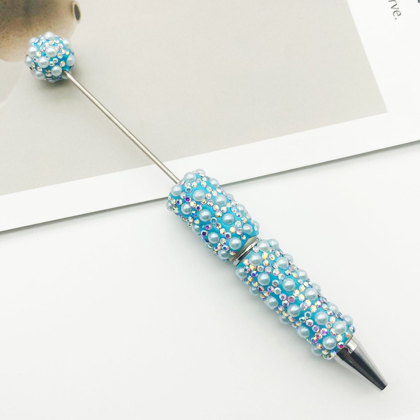 Full Of Diamonds And Pearls Beadble Pen