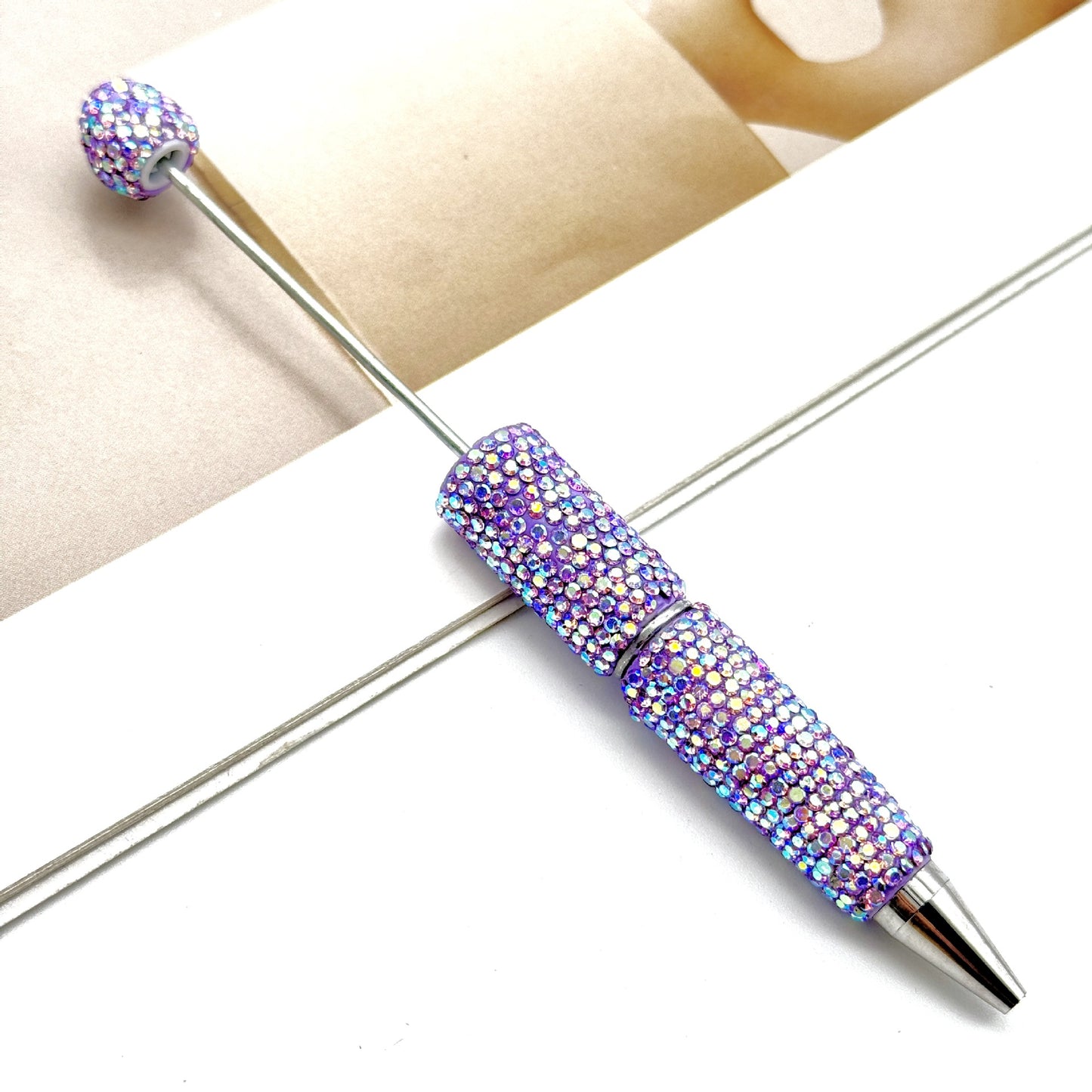 DIY Electroplated Full Diamond Beadble Pen
