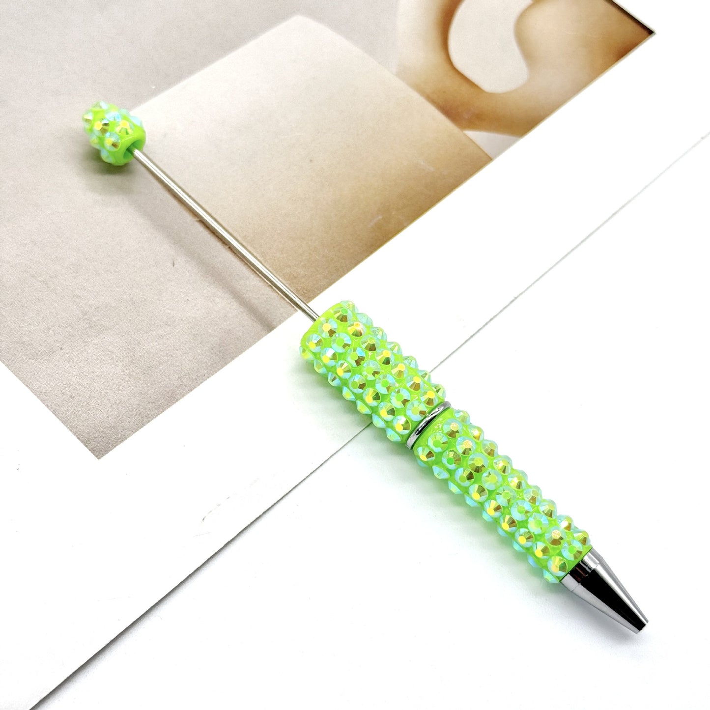 Diamond-Studded Full-Diamond Beaded Pen