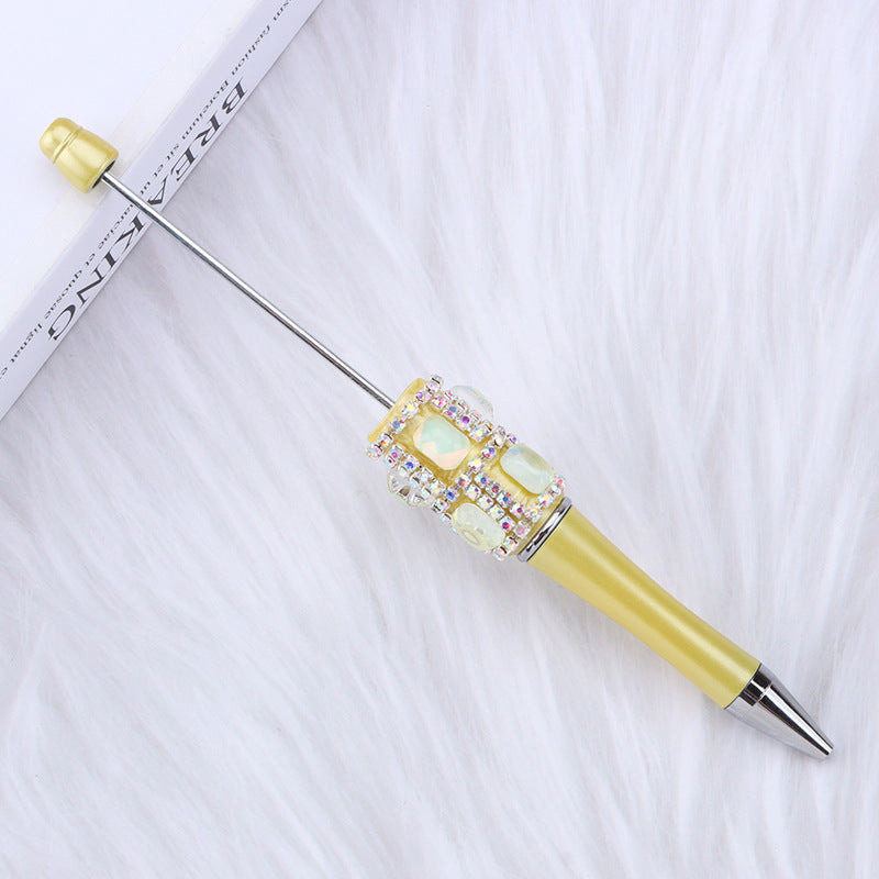 Diamond-encrusted Square Sugar Beadble Pen