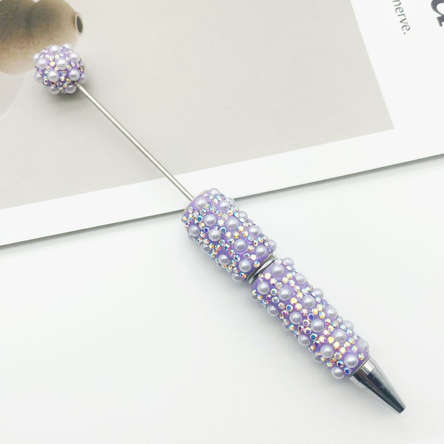 Full Of Diamonds And Pearls Beadble Pen