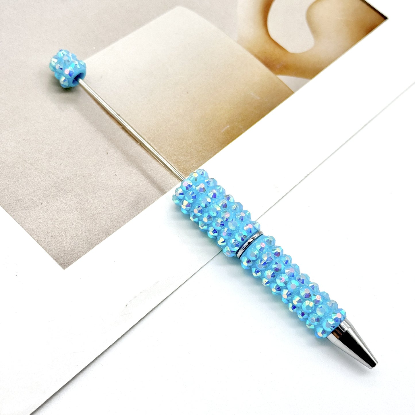 Diamond-Studded Full-Diamond Beaded Pen