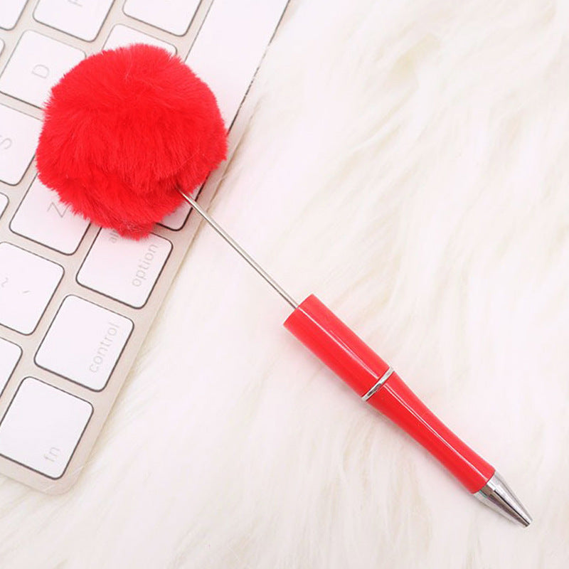 Plush Pom Pom Beadble Pen