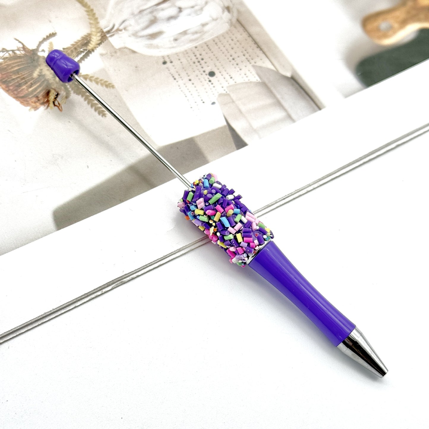 Candy Bead Decorative Beadble Pen