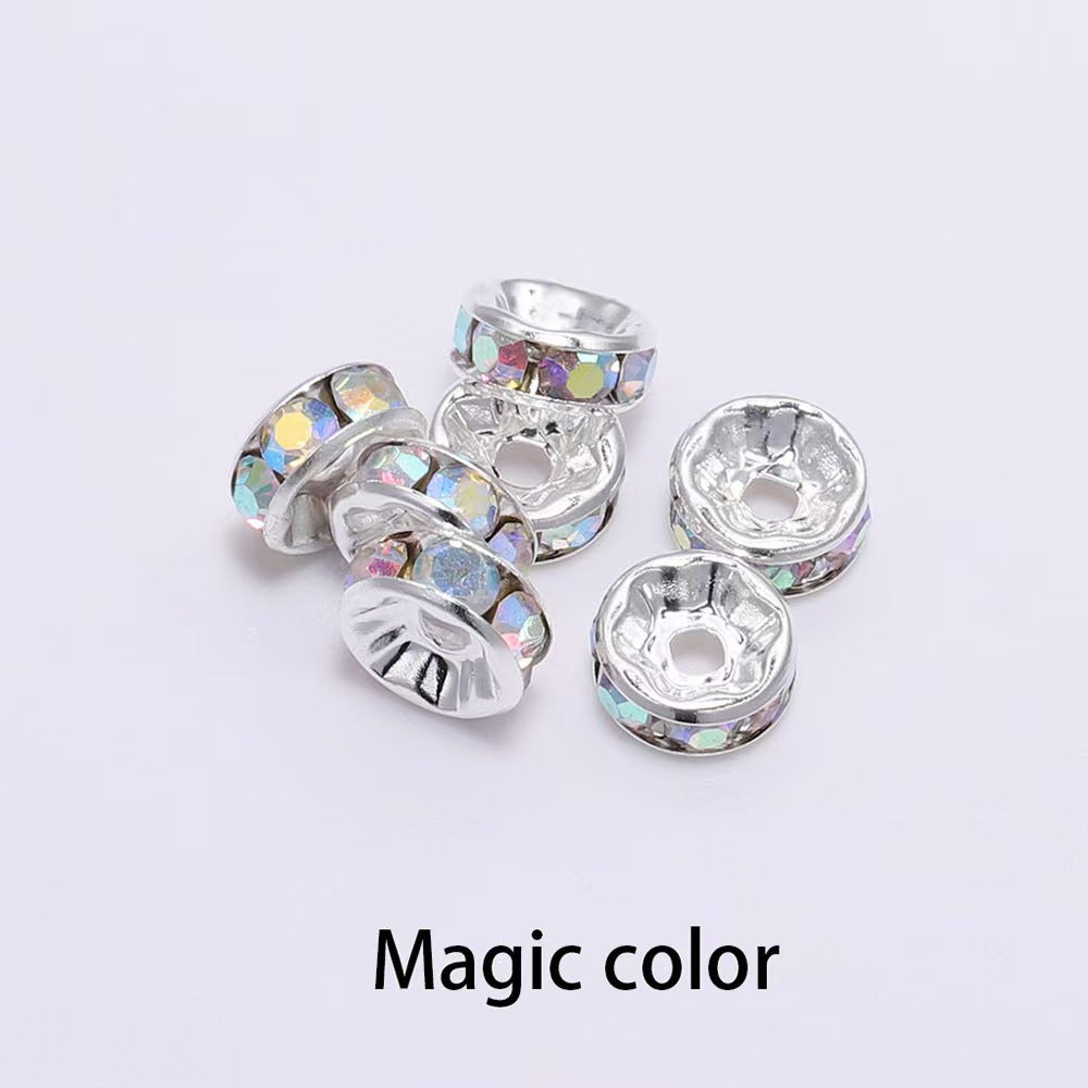 10mm DiamondBead Spacer(1 Bag/50pcs)