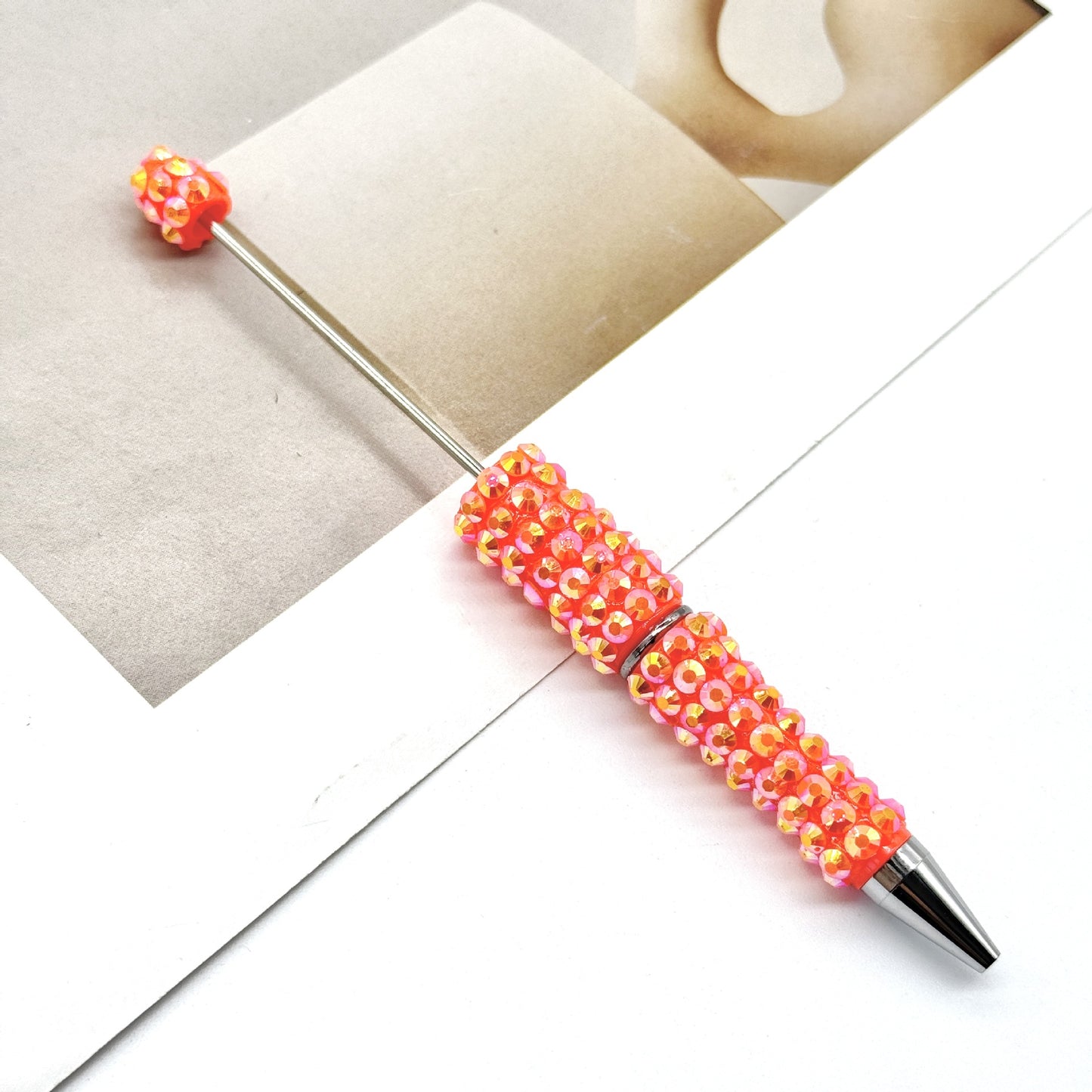 Diamond-Studded Full-Diamond Beaded Pen