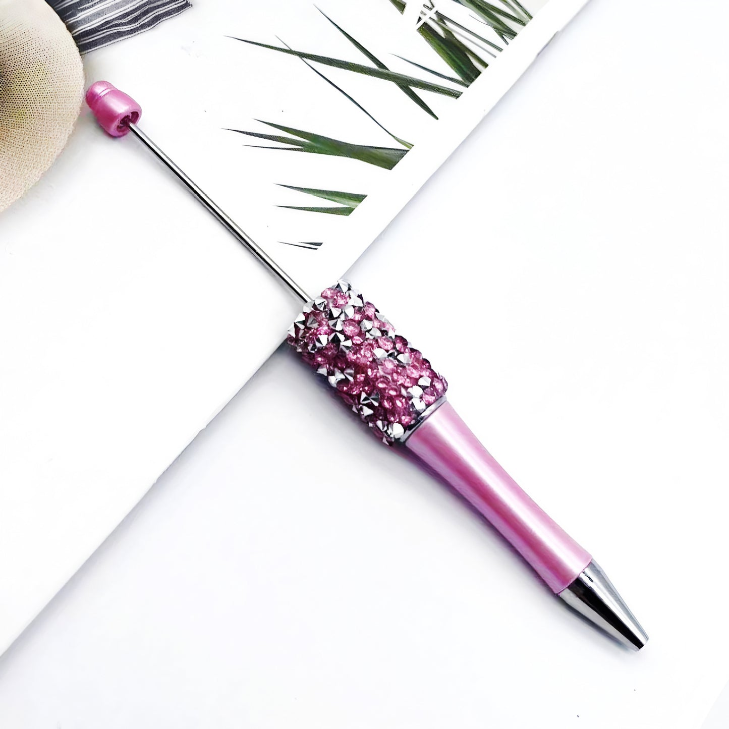 DIY Rhinestone Beaded Pen