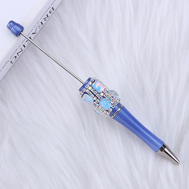 Diamond-encrusted Square Sugar Beadble Pen