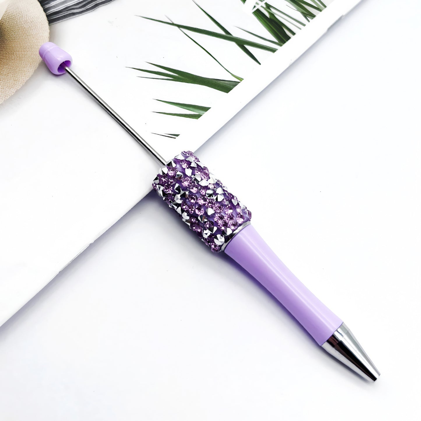 DIY Rhinestone Beaded Pen