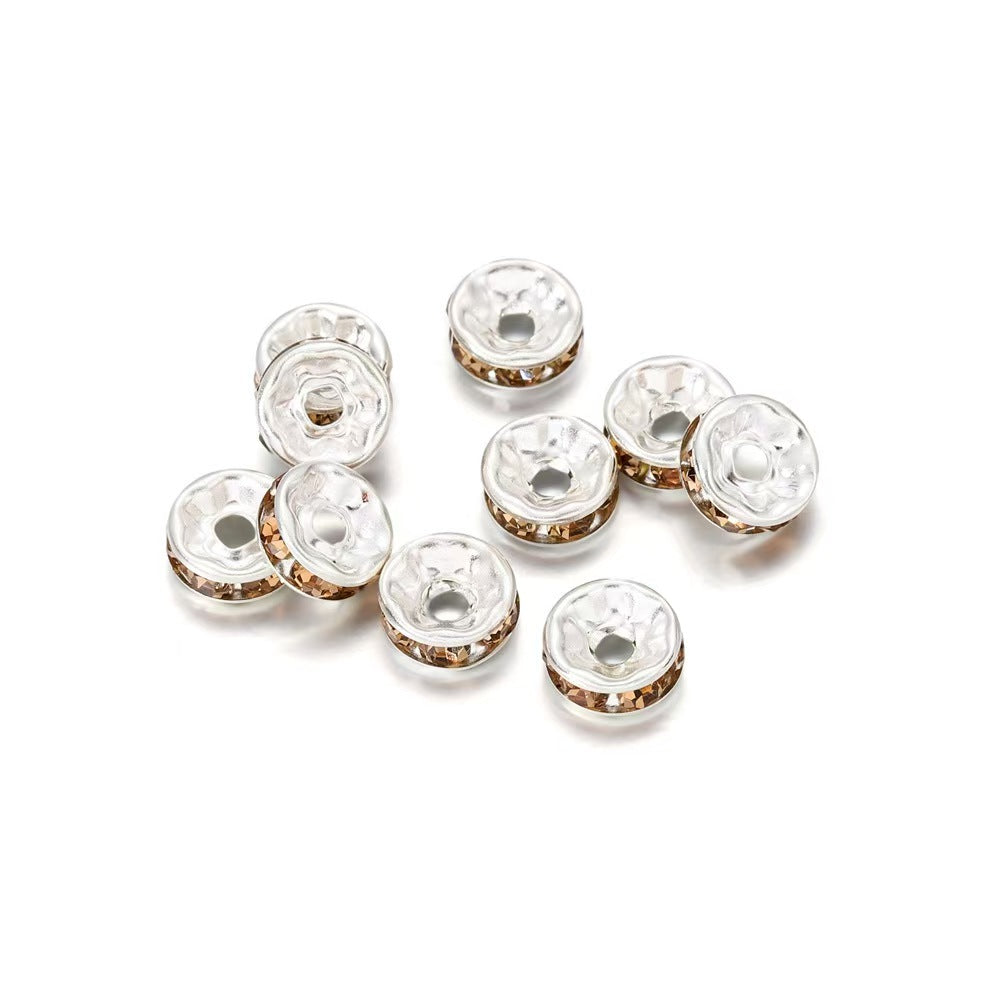 10mm DiamondBead Spacer(1 Bag/50pcs)
