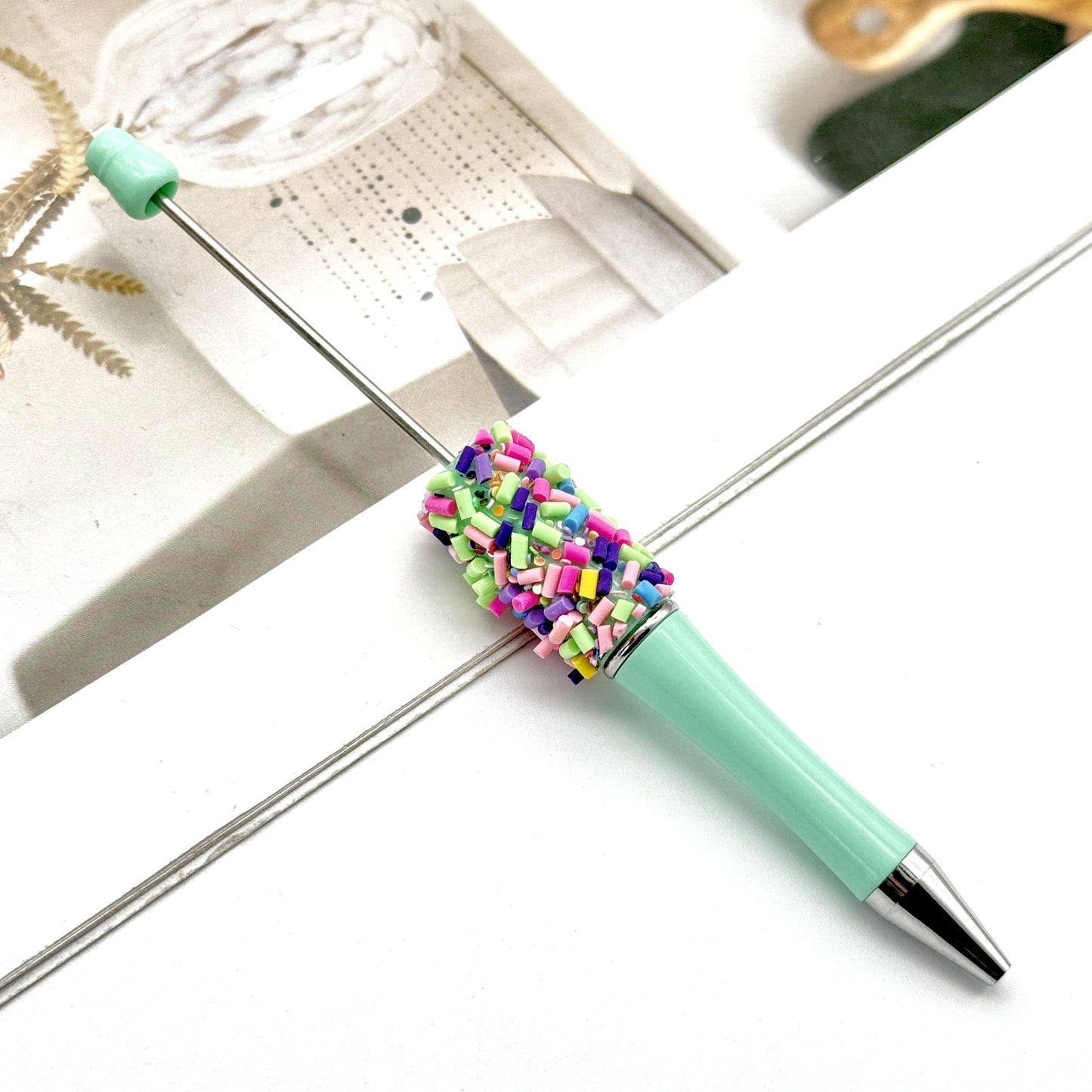 Candy Bead Decorative Beadble Pen
