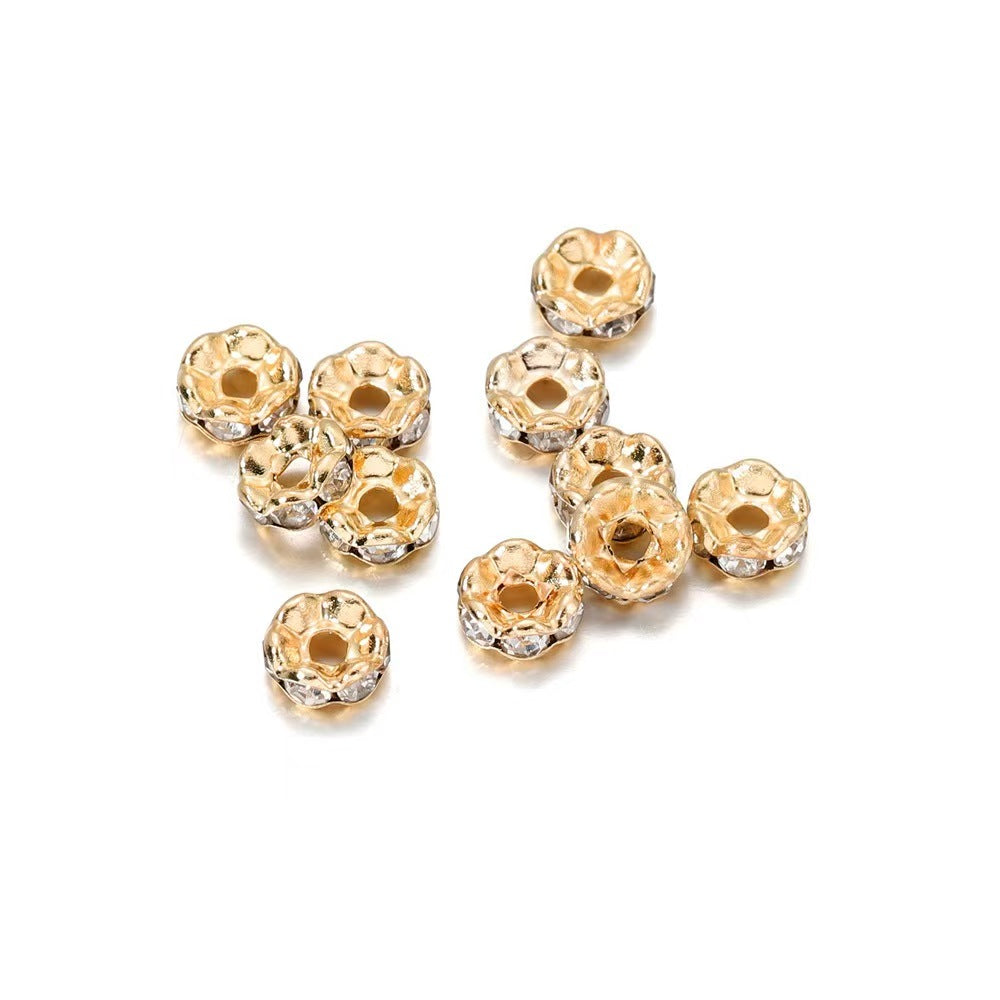 10mm DiamondBead Spacer(1 Bag/50pcs)