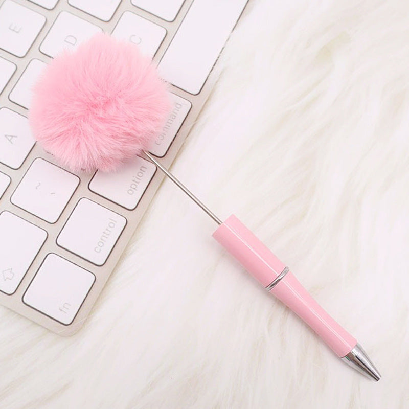 Plush Pom Pom Beadble Pen