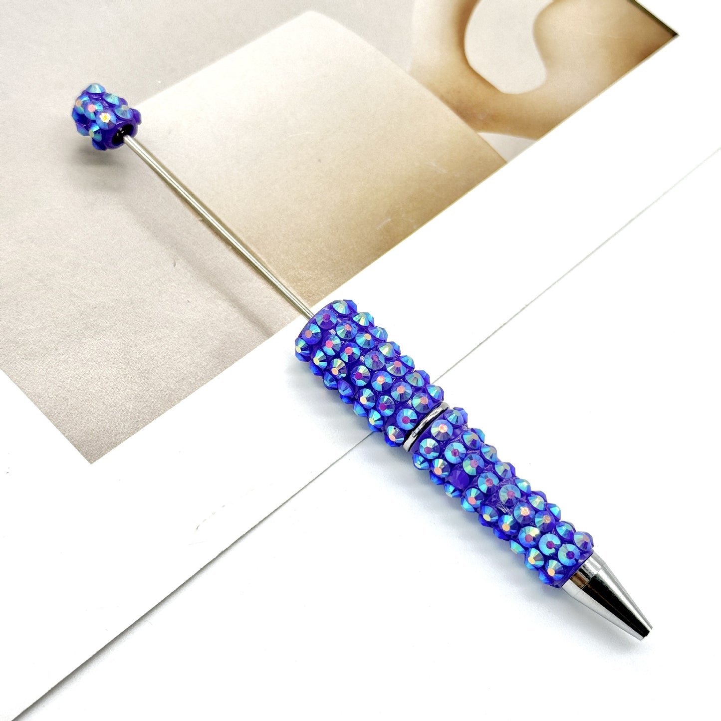 Diamond-Studded Full-Diamond Beaded Pen