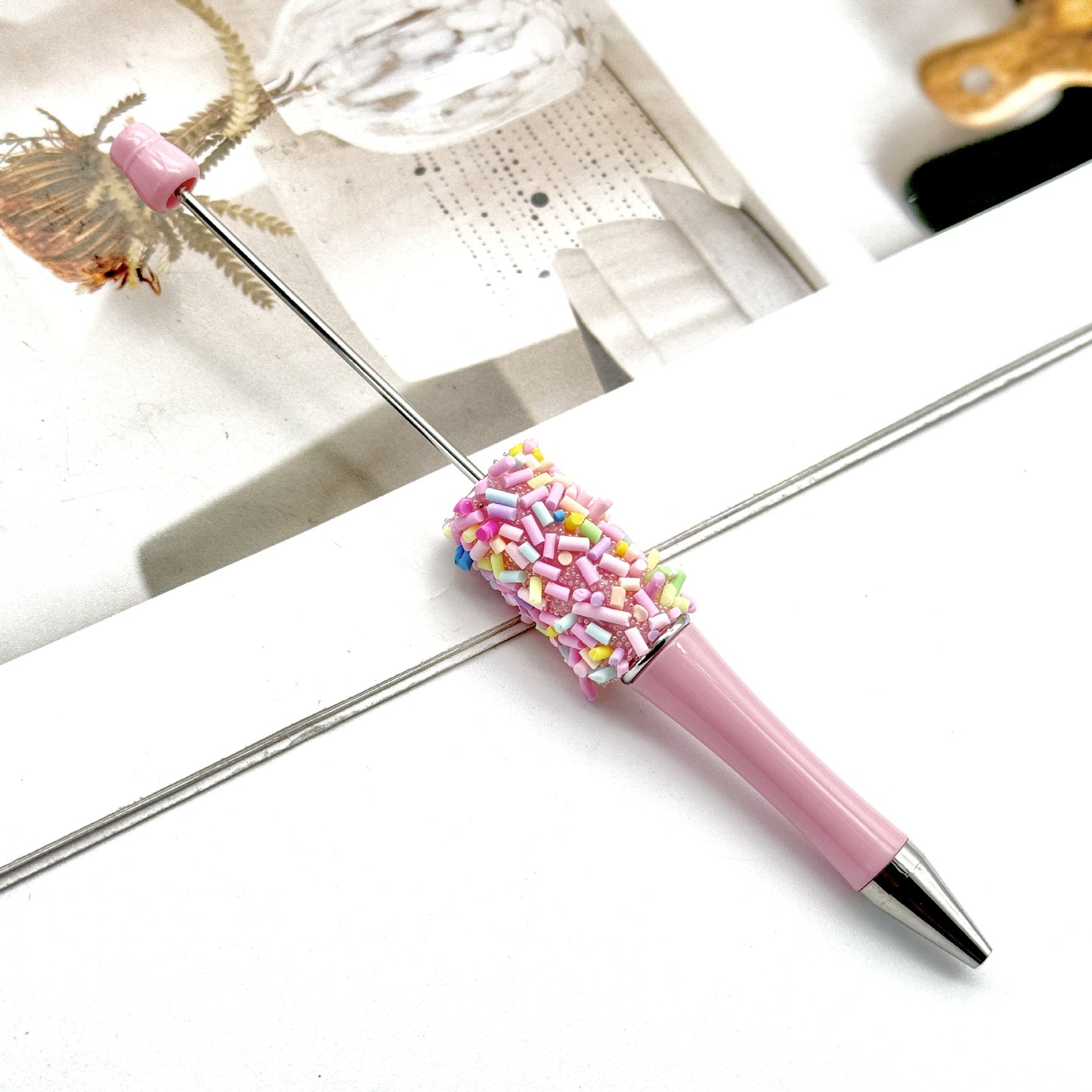 Candy Bead Decorative Beadble Pen