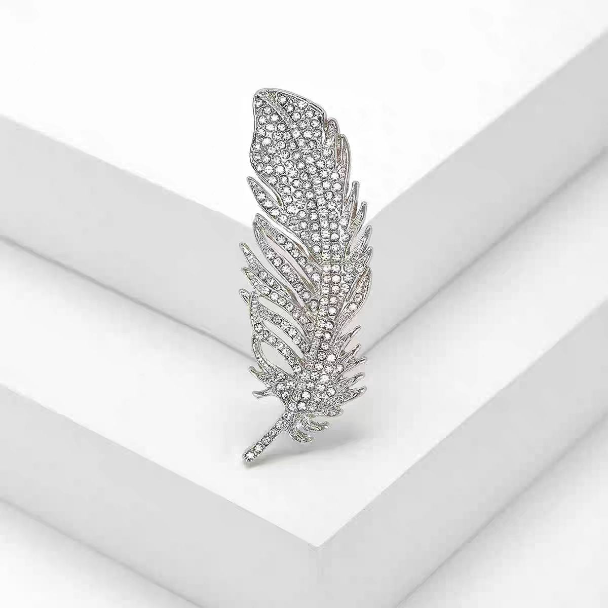 Classic Feather Brooch