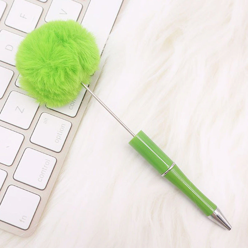 Plush Pom Pom Beadble Pen