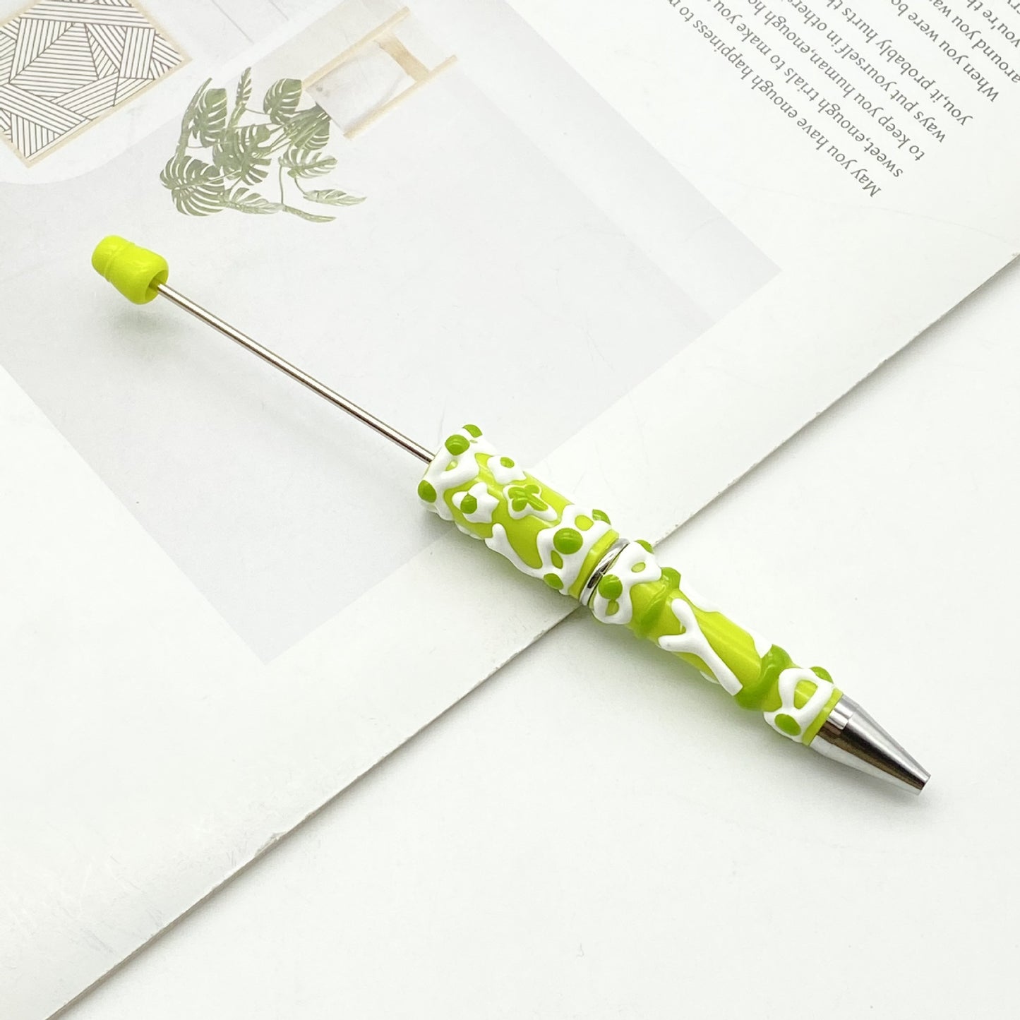 Cream Glue Hand-Drawn Beadble Pen