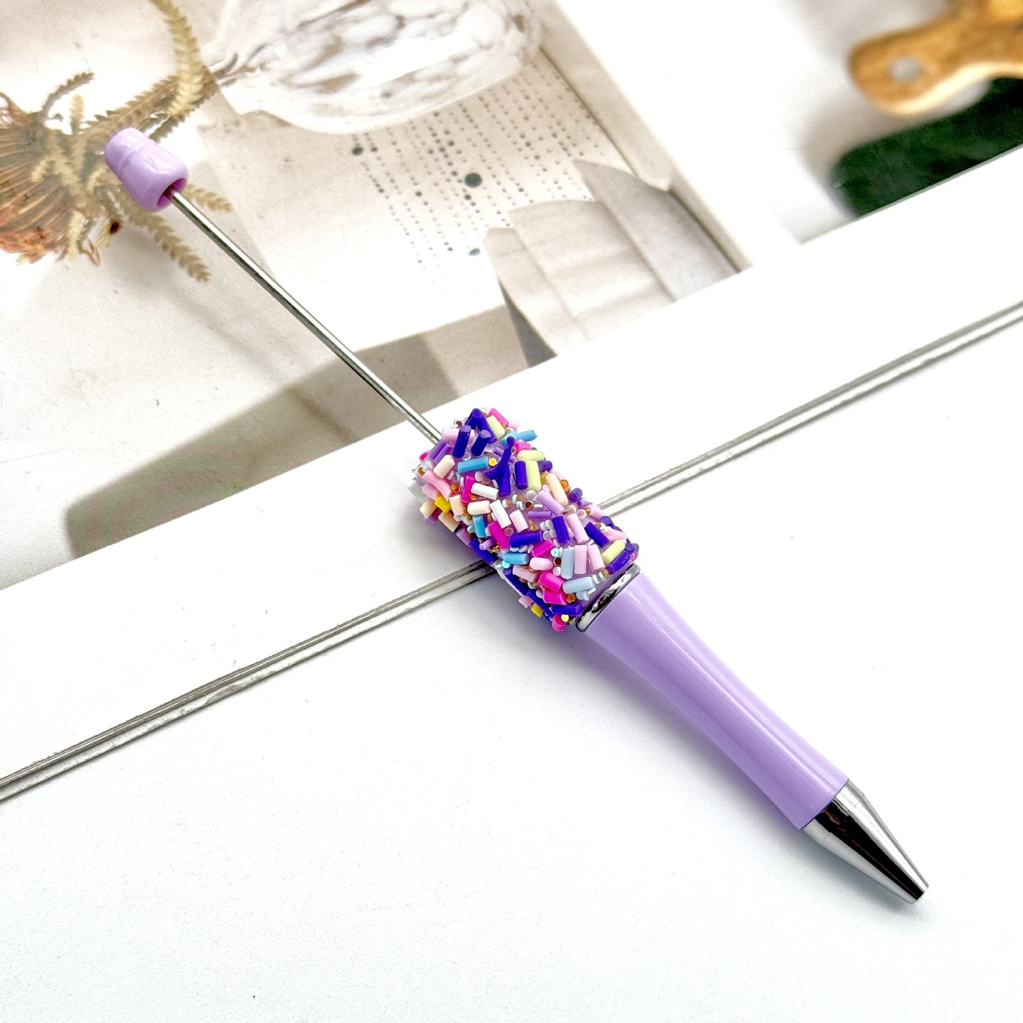 Candy Bead Decorative Beadble Pen