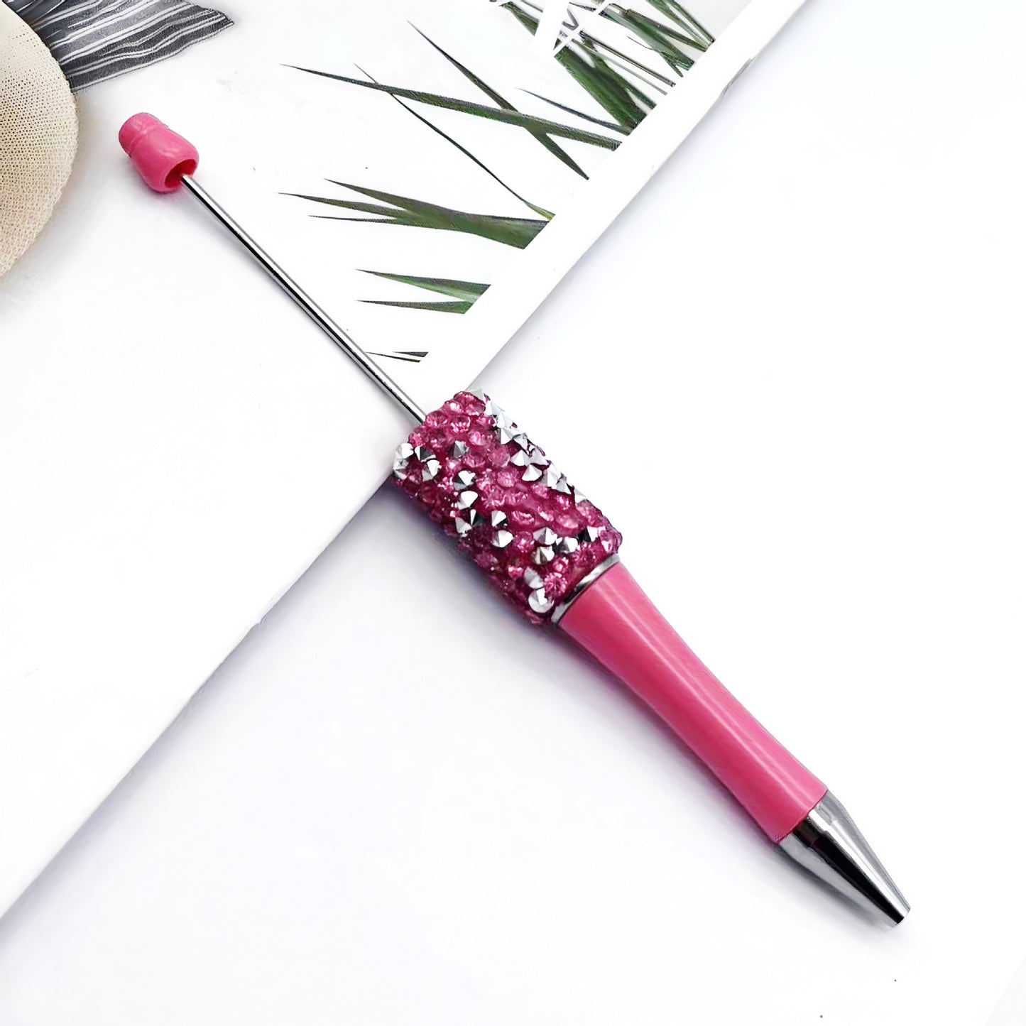 DIY Rhinestone Beaded Pen