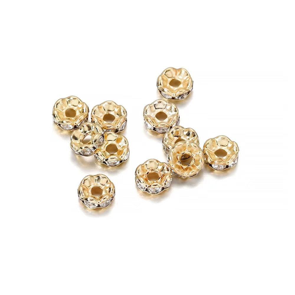 10mm DiamondBead Spacer(1 Bag/50pcs)