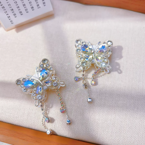 Double-Sided Butterfly Tassel Bead