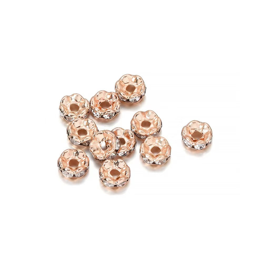 10mm DiamondBead Spacer(1 Bag/50pcs)