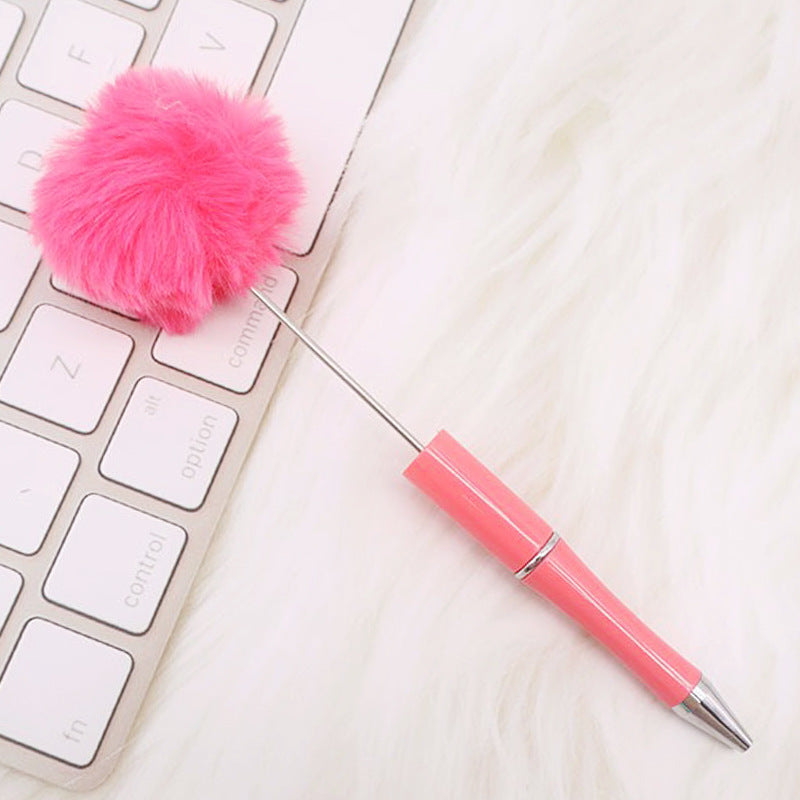 Plush Pom Pom Beadble Pen
