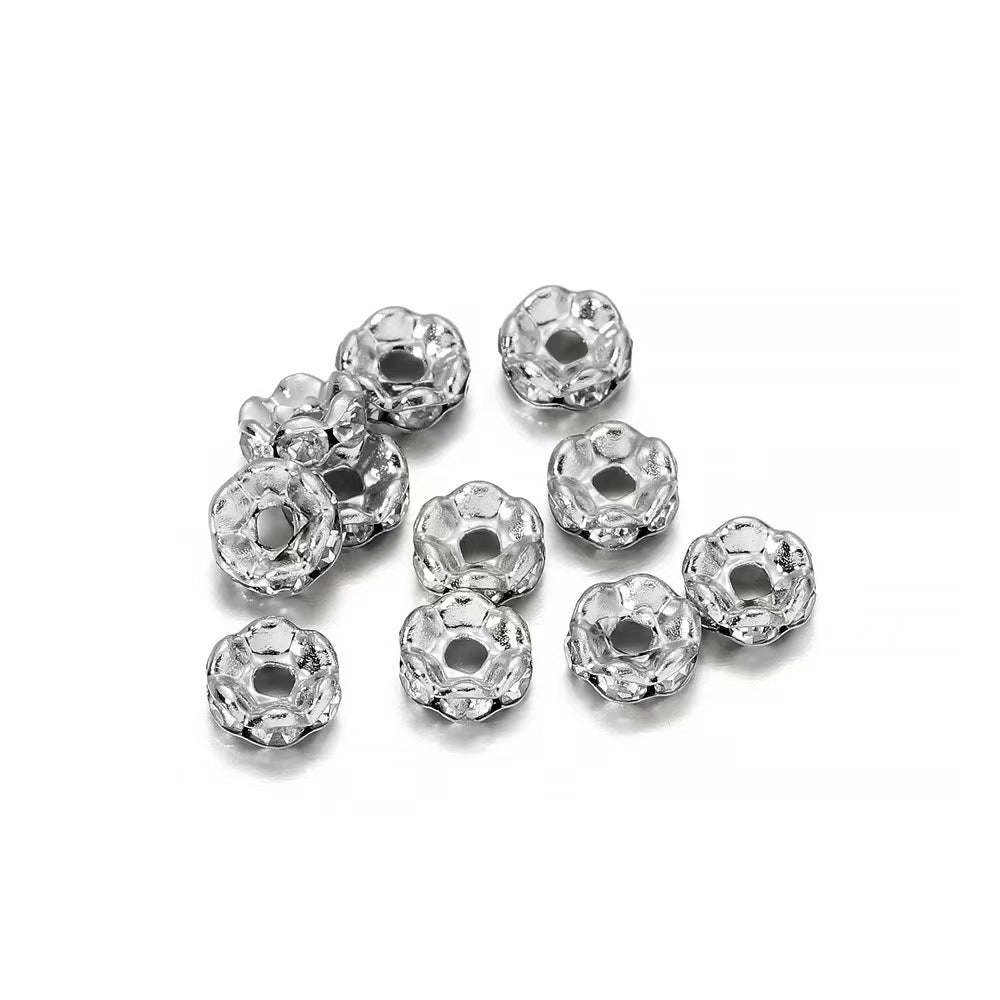 10mm DiamondBead Spacer(1 Bag/50pcs)