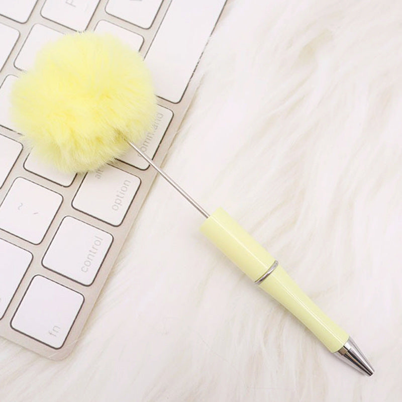 Plush Pom Pom Beadble Pen