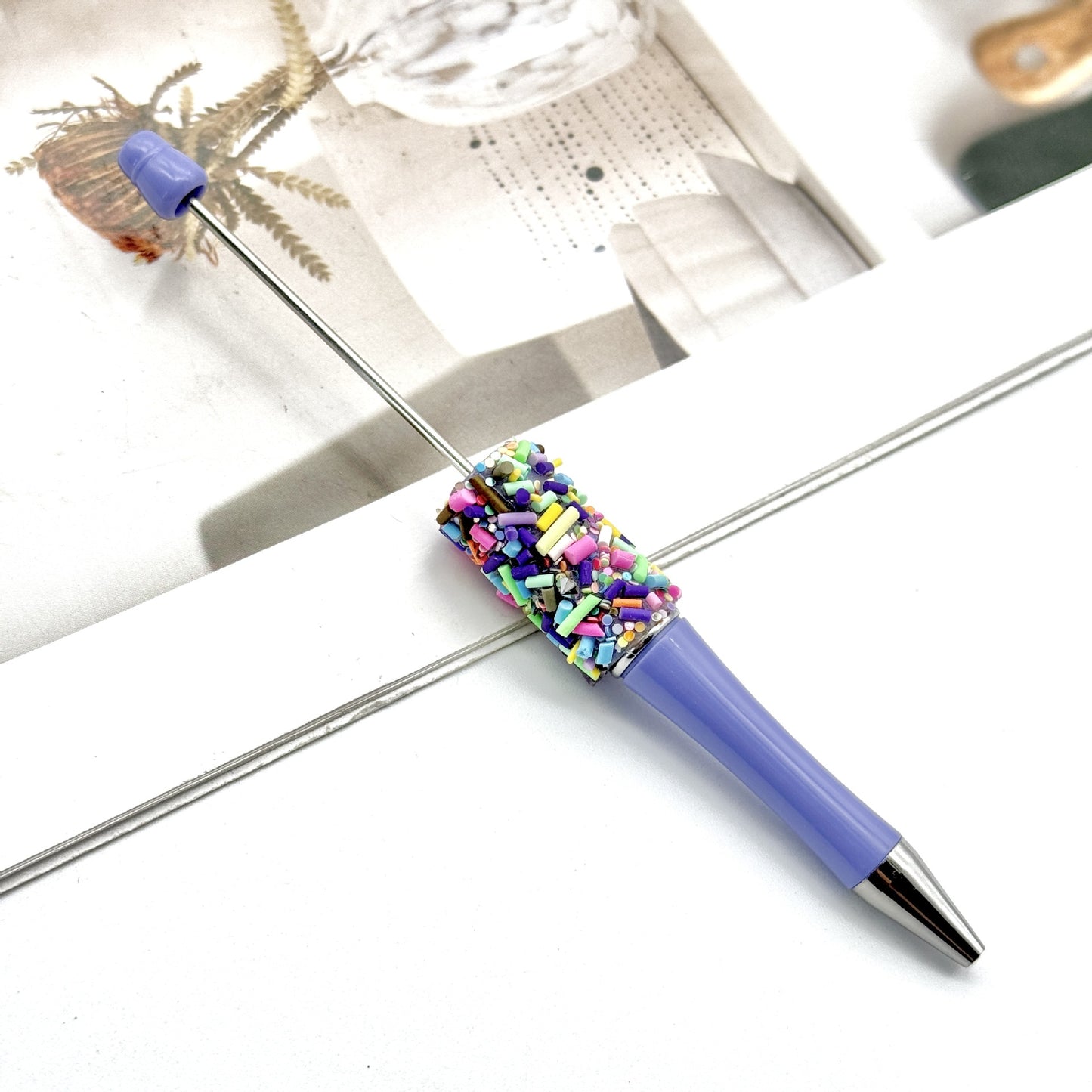 Candy Bead Decorative Beadble Pen