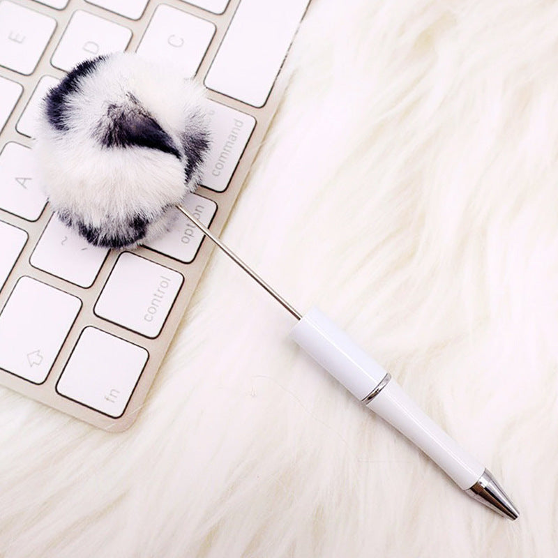 Plush Pom Pom Beadble Pen