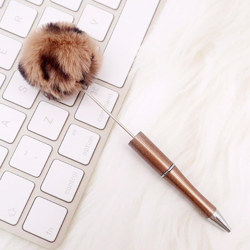 Plush Pom Pom Beadble Pen