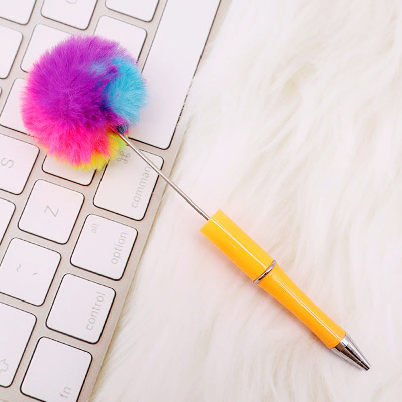 Plush Pom Pom Beadble Pen