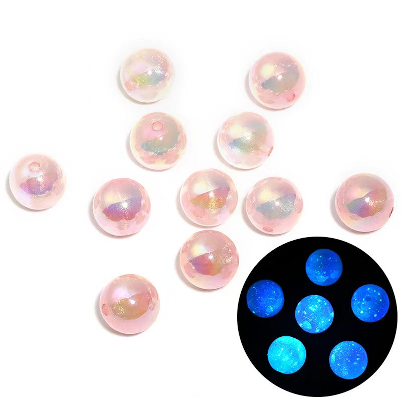 Acrylic Glow-in-the-Dark Beads