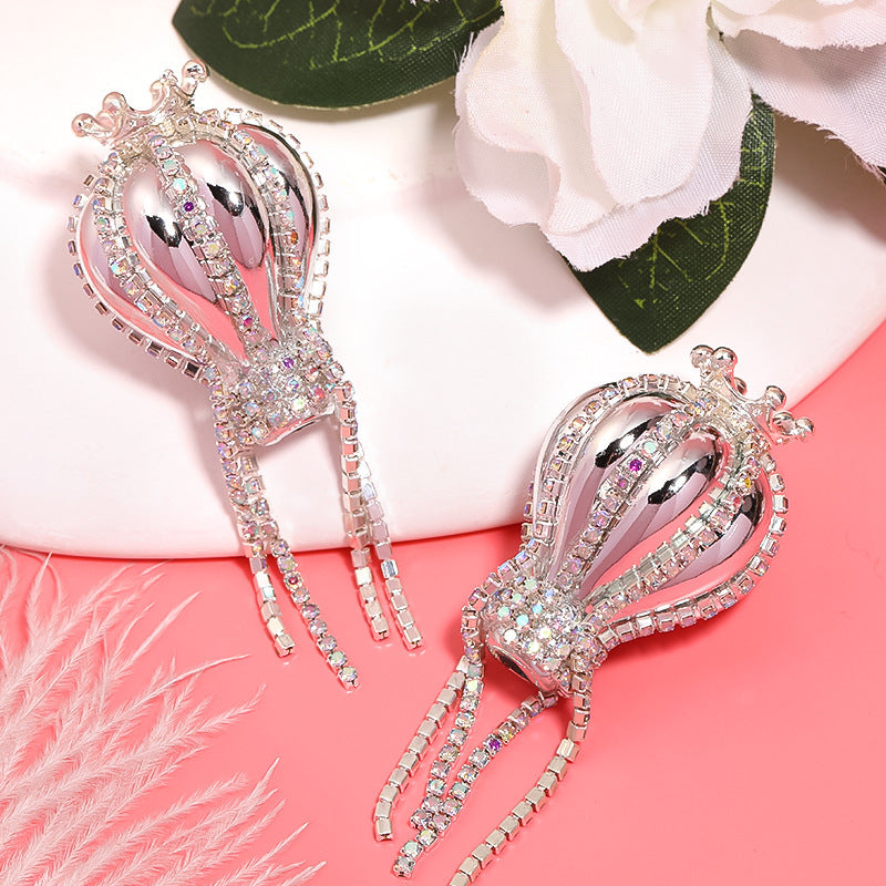 Crown Hot Air Balloon Bead