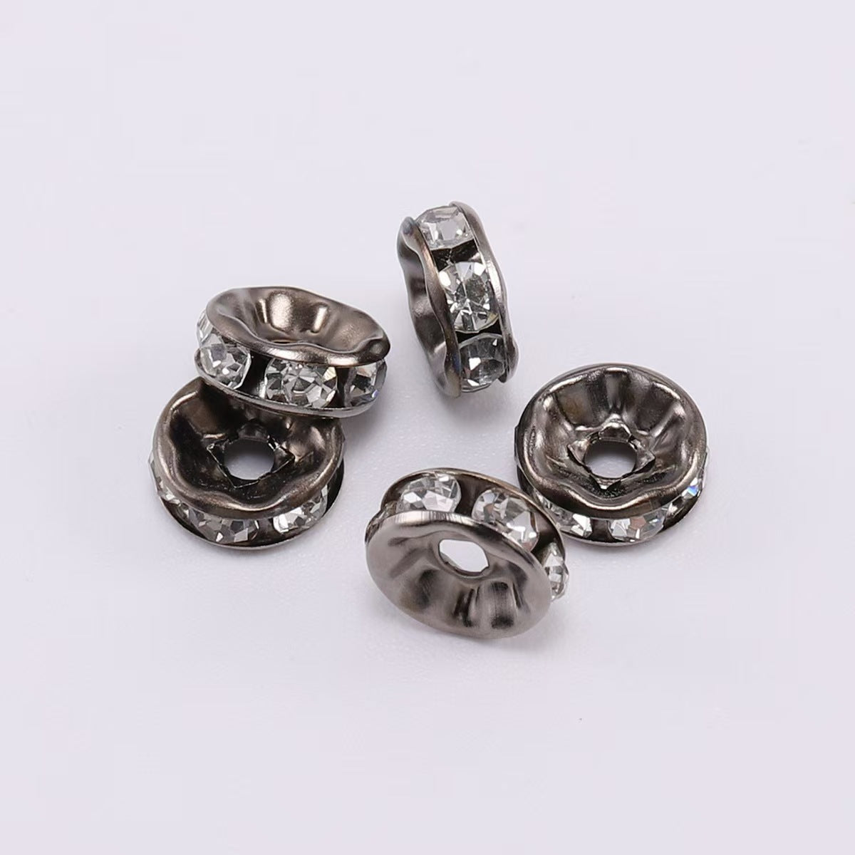 10mm DiamondBead Spacer(1 Bag/50pcs)