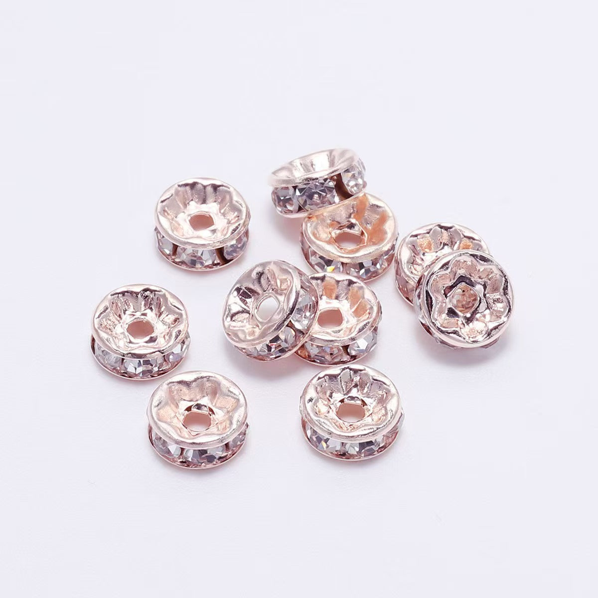 10mm DiamondBead Spacer(1 Bag/50pcs)