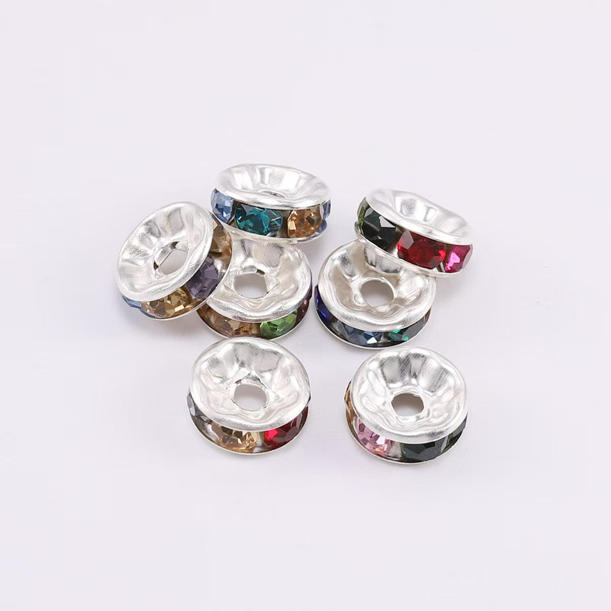10mm DiamondBead Spacer(1 Bag/50pcs)