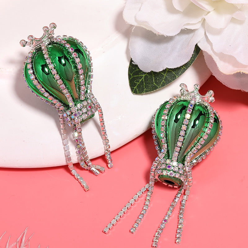 Crown Hot Air Balloon Bead