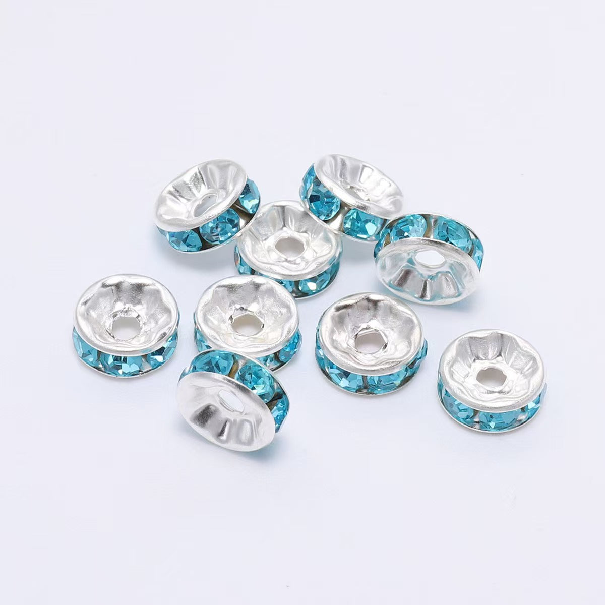 10mm DiamondBead Spacer(1 Bag/50pcs)