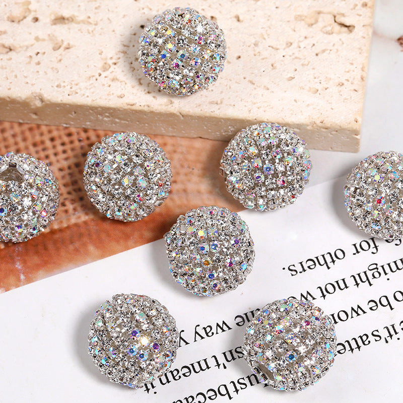 Colored Diamond Chain Beads