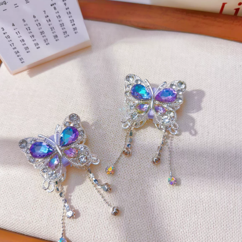 Double-Sided Butterfly Tassel Bead